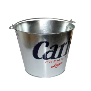 0.28mm Food Grade Tinplate or Customized Food Grade Round Ice Beer Bucket Metal