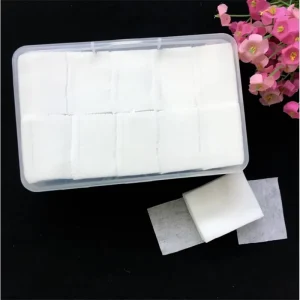 1 Layer Non woven Fabric Skincare Wet Compress Beauty Salon Disposable Cleaning Makeup Removal Makeup Wipes