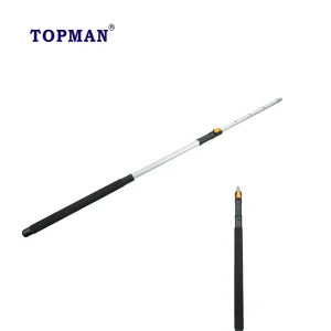 1.5M 3 Section Aluminum Telescopic Pole Universal Extendible Eco Friendly Window Cleaning Tool Plug Screw Thread Tool