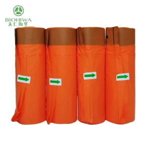 100% Biodegradable Eco Friendly Household Trash Bags Kitchen Drawstring Garbage Bag with Custom Printed