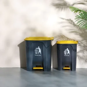 100 Liter Plastic Dust Bin and European Trash Can 100 l and Trash Bin Green 100 l