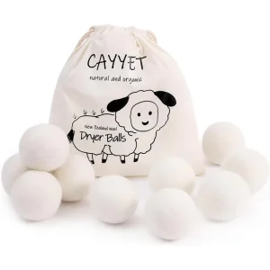 100% Natural XL 6 Pack Wool Dryer Balls All Product Category Laundry Balls & Discs