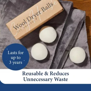 100% New Zealand Wool Dryer Balls Dryer Laundry Balls for Saving Drying Time Clothing Anti Winding