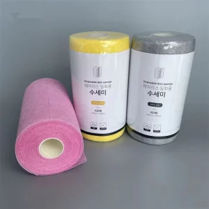 100% PP Disposable Dish Cloth Scrubber Sponge Home Cleaning Loofa Wipes Clean Wipes Scrub Cleaning Wipes for Kitchen