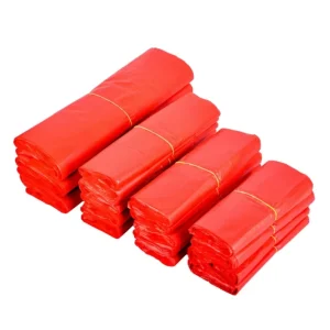 100 Pack Color Disposable Garbage Bags Rubbish Bin Liner Plastic Garbage Bag Roll Cover Home Waste Trash Storage Container Bags