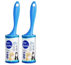 100 or 110 or 120 Sheets Sticky Hair Roller Clothes Dust Remover Cleaner Pet Hair Remover 90