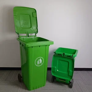 100L 120L 240L 360L 660L 1100L Plastic Dustbin Wheelie Bin Trash Can Recycle Garbage Container Outdoor Waste Bin