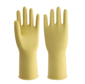 105g 85g 31cm Powder Free Latex Household Gloves Thickened Durable Waterproof Rubber Work Gloves for Industry Home Stock