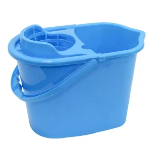 10L Customized Color Water Bucket Multipurpose Plastic Cleaning Flat Mop Wringer Bucket
