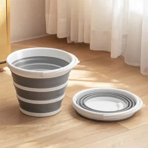 10L Eco Friendly Retractable Folding Plastic Bucket Portable Picnic Travel Outdoor Sishing Water Container Camping