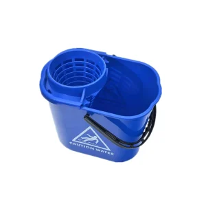 10L Plastic Wringer Cleaning Mop Squeegee Bucket Basket Bucket