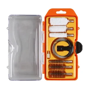 10pcs 12ga 20ga .410cal Bronze Metal Brushes Heads and Cotton Mop Gun Cleaning Kit
