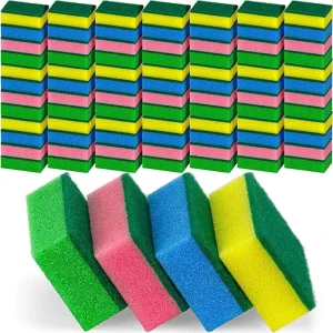 10pcs Cleaning Scrub Sponges for Kitchen Dishes Bathroom
