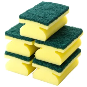 10x Sponge Cleaning Dish Washing Catering Scourer Scouring Pad Kitchen