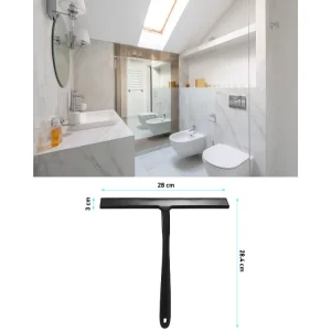 11 Inches Bathroom Glass Silikonrakel Ceramic Floor Silicone Squeegee for Cleaning