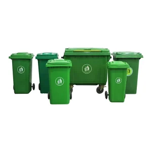 1100 Litre Garbage Container Waste Bins Plastic Trash Dustbins