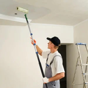 12-32ft Lightweight Aluminum Alloy Extension Pole Durable Telescopic Cleaning Tool for High Ceilings Window Cleaning