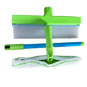 12 inch Microfiber Car Wash Mop Towel with Squeegee for Glass Car Paint Household Cleaning