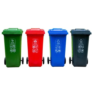 120 180 240 360 Litre Recycle Garbage Can Outdoor Use Trash Bin Rubbish Can Waste Bin with Lids