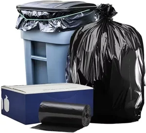 120 Liter Bags on Roll Trash 120l Super Big Capacity 100% Biodegradable Plastic Black Garbage Bags Refuse Bag