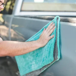 1200gsm Twisted Loop Microfiber Detail Fabric Drying and Polish Cleaning Cloth for Car Care and Cleaning Glass Glasses