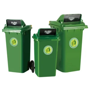 120L 240L Plastic Garbage Bin Trash Can Dustbin Dumpsters Waste Container Food Rubbish Bin Recycler Waste Bin