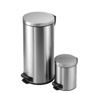 12L Round Household Soft Close Waste Bin Comfortable Household Dustbin