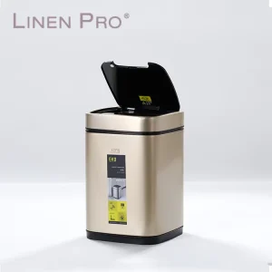 12L Stainless Steel Bathroom Recycle Trash Waste Bin