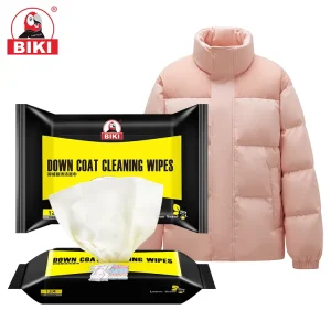12pcs Disposable Non Woven Fabric Wet Wipes Down Jacket Cleaning