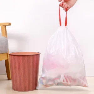 13 Gallon Kitchen Drawstring Trash Rubbish Garbage Bag Bin Bag Liner