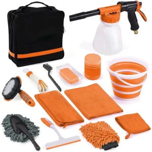 13PCS Car Wash Accessories Set Car Washer Cleaning Kit Car Care Wash Tools Detailing Set