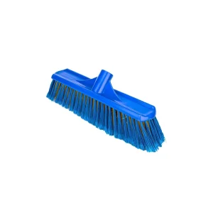 14 Inch Factory Custom PET Broom Head with Dustpan for Home Commercial Use Floor Sweeping Brush