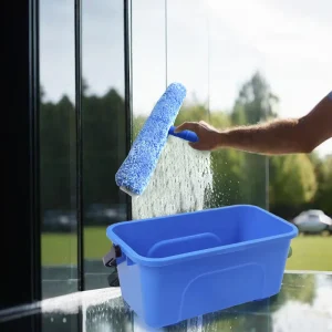 14 Inch Professional Window Squeegee Washer Sleeve Household Cleaning Tool Plastic Thick Water Scrubbers