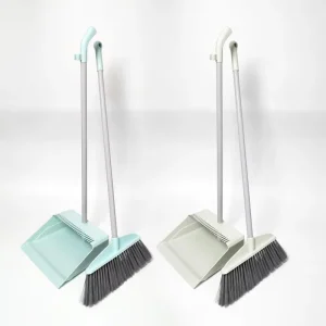 14 Year History Factory Household Floor Cleaning Plastic Broom Dustpan Set in Stock
