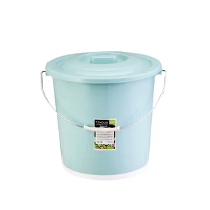 14L 16L 21L Multi-size Household Plastic Bucket with Cover Durable Daily Water Storage Tub