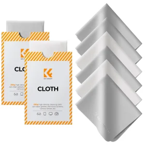 15*18cm Gray and White Dual Color Cleaning Cloth Set 6 piece High density Pattern Washable and Reusable
