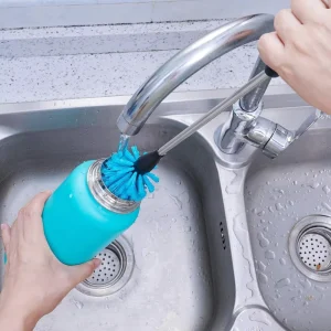 15 Inch Long Handle Cleaning Brushes Sports Water Bottle Baby Bottle Coffee Mug Wine Decanter Brush