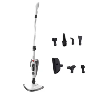 1500W Combo Triangle Handheld Steam Mop Dual Brushes Cord Wrap Compact Design for Car Household Use High Temperature