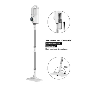 1500W Steam Mop 10 in 1 Multi Accessories Quick 30s Heat 400ml and 2 Level Steamer for Whole house Cleaning