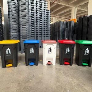 15L 20L 30L 50L 60L 80L 100L Standard Size Pedal Waste Bins Indoor Trash Can for Kitchen