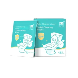 15pcs bag Disposable Toilet Disinfection Wipes for Bathroom Hotel Apartment Cleaning