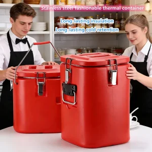16 30 60L Three Pcs Party Ice Buckets Set Stainless Steel Vacuum Insulated Portable Outdoor Camping Cooler Lid Keeps Drinks Cold