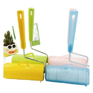 16 cm Tearing Pet Hair Remover Roller Tape Extra Sticky Lint Roller for Cleaning Clothes Dog Cat Hair Remover Roller with Cover