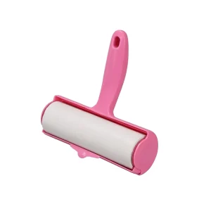 16 cm Wider Large Short Handle Lint Roller Extra Sticky Lint Roller Dust Proof Cover House Cleaning Remover Roller Brush