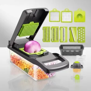 16 in 1 Food Cutter Veggie Onion Chopper Mandoline Slicer Multifunction Vegetable Cutter Chopper Kitchen Cutter Slicer