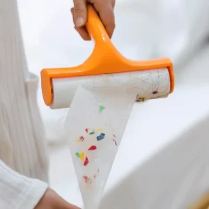 16cm Eco friendly Sticky Lint Roller Dust Replacement Paper Roll for Manual Hair Remover Dust Removal Clothes Made