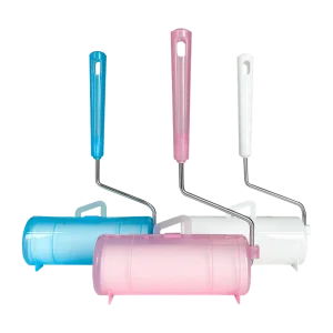 16cm PP Cover Colorful Large Handle Brush Lint Roller Popular Pet Hair Remover Clean Lint Sticky Roller