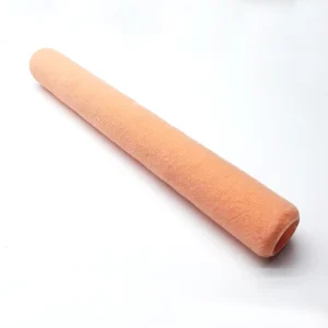 18 Inch 45cm Long Shedless Lint Free Pink Polyester Epoxy Paint Roller Cover Sleeve Brush with 3/8 1/2 Inch Nap