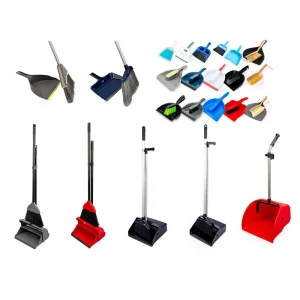 180 Degree Foldable Brooms and Plastic Shovels Dustpan Set Combination Sweeper Lobby Shovel Broom For House