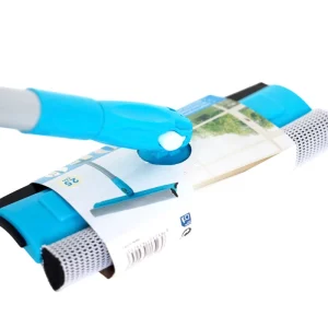 180 Degree Rotating Window Wiper Window Squeegee Glass Wiper With Adjustable Iron Handle